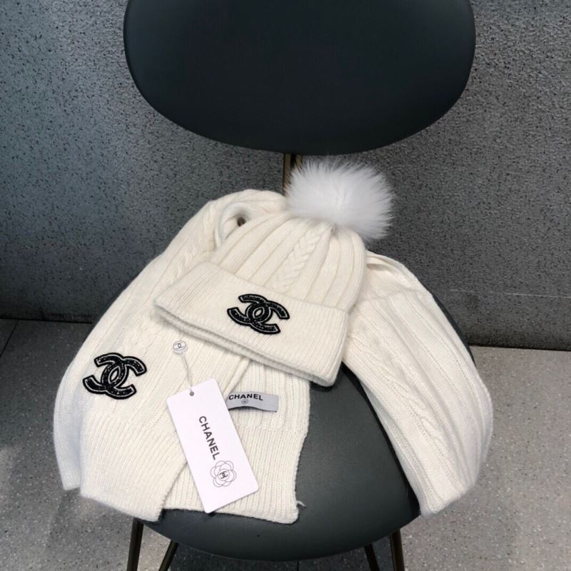 Chanel Caps Scarfs